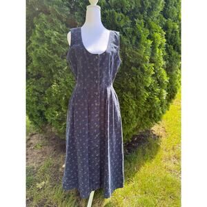 The Woolrich Woman Corduroy Dress Size 10 90's Vintage